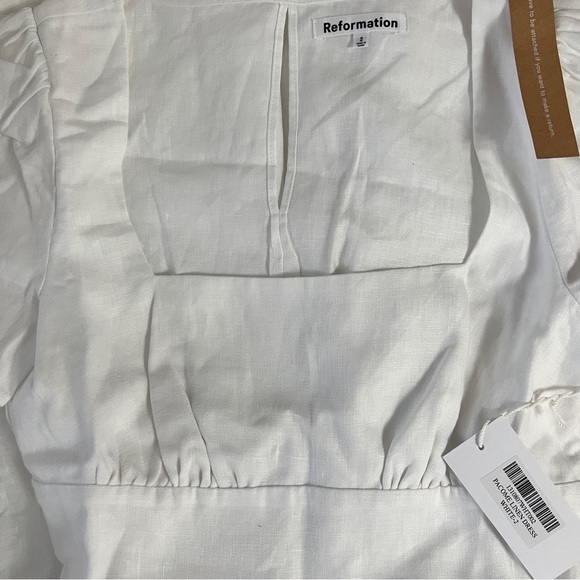 Reformation Pacome Linen Dress | NWT | Size 2 - Picture 7 of 7